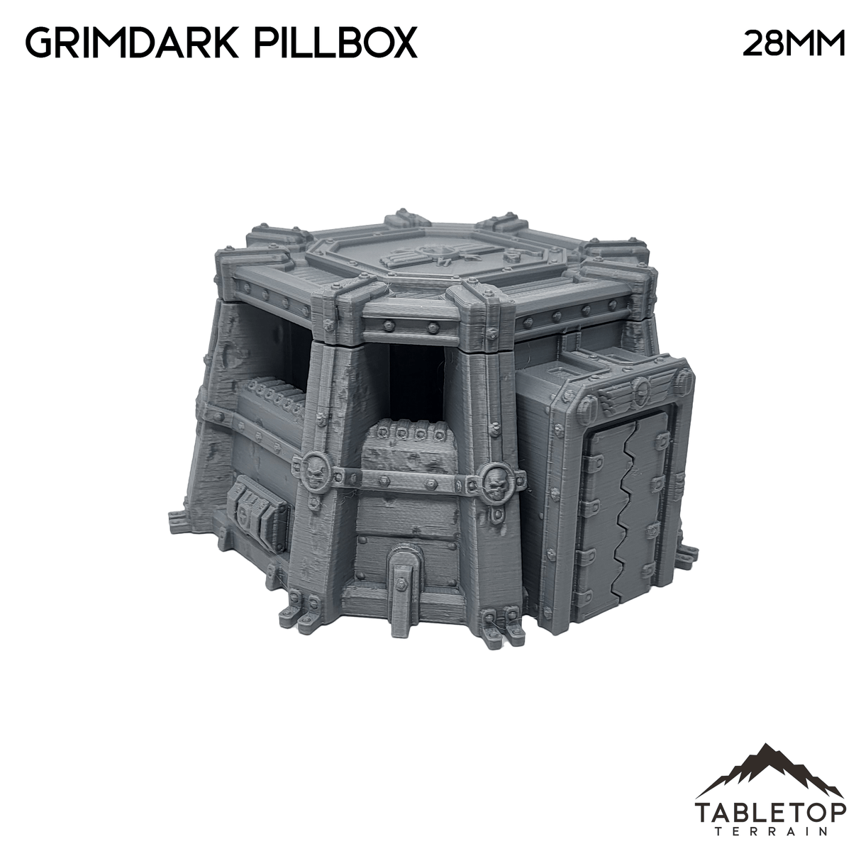 Tabletop Terrain Building Grimdark Pillbox