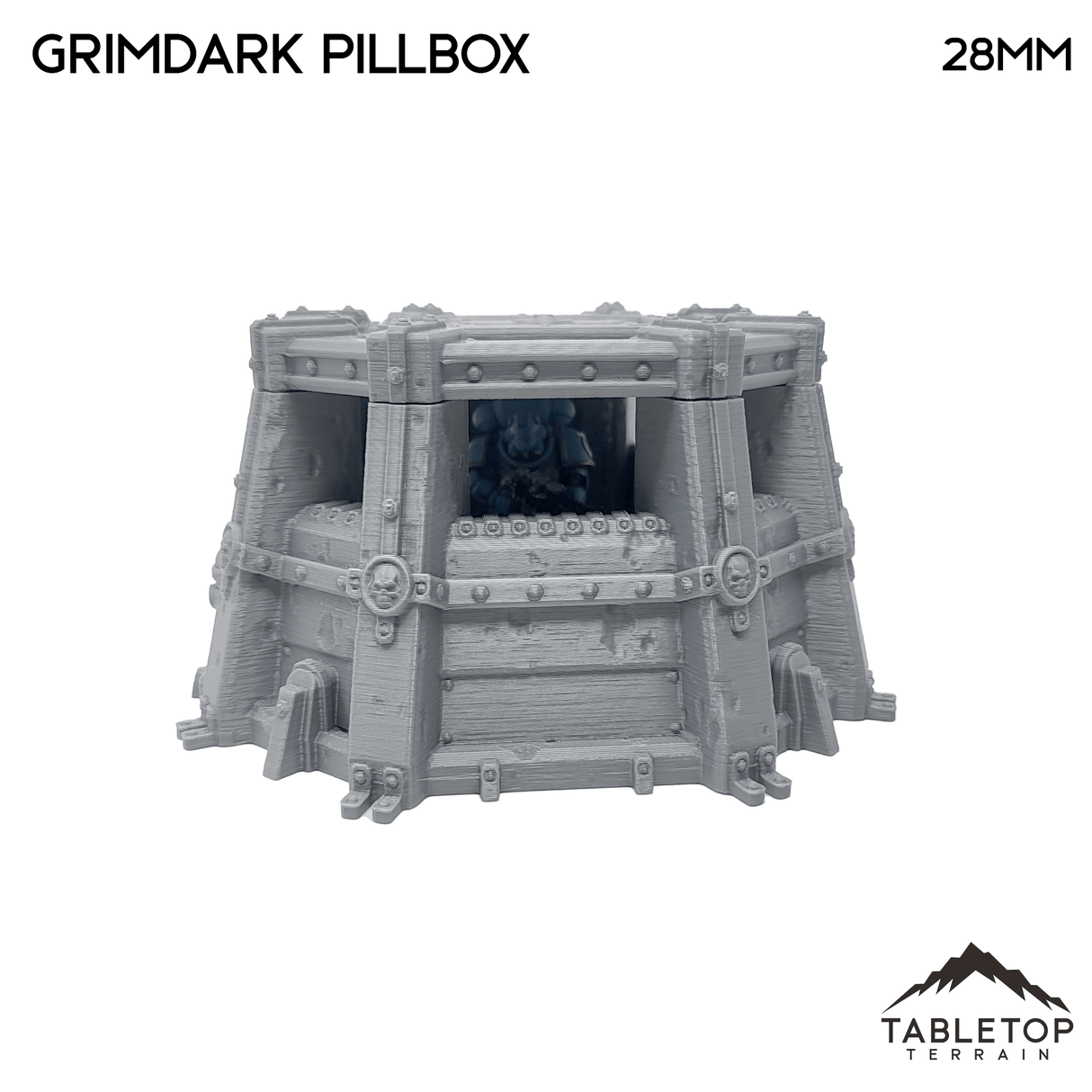 Tabletop Terrain Building Grimdark Pillbox