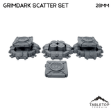 Tabletop Terrain Building Grimdark Scatter Set