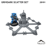 Tabletop Terrain Building Grimdark Scatter Set