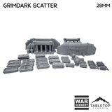 Tabletop Terrain Building Grimdark Scatter Set