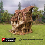 Tabletop Terrain Building Hagglethorn Cottage - Hagglethorn Hollow - Fantasy Building