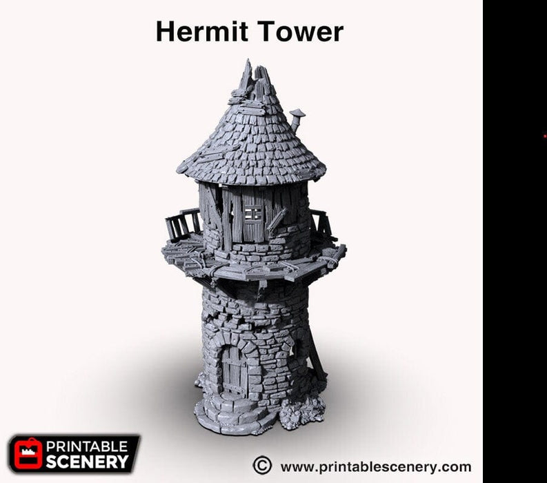 Tabletop Terrain Building Hermit Tower - Fantasy Building