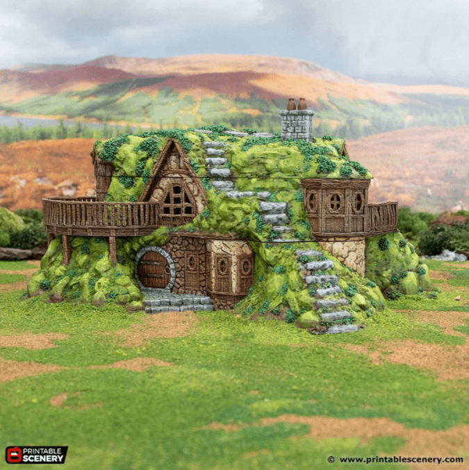 Hillock Homestead - Rise of the Halflings - Fantasy Building