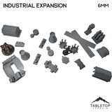 Tabletop Terrain Building Industrial Expansion - 6mm terrain