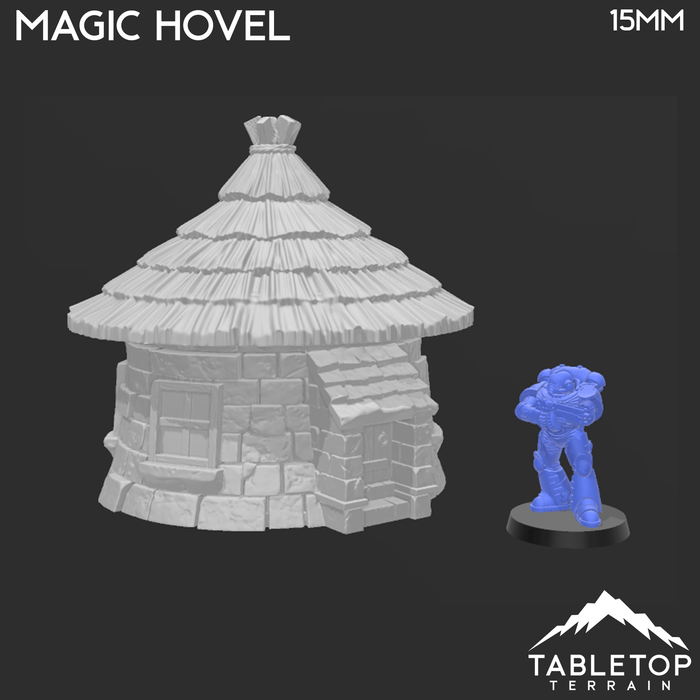 Tabletop Terrain Building Magic Hovel - City of Spiritdale - Fantasy Building