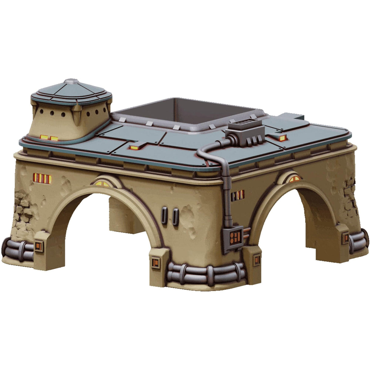 Tabletop Terrain Building Massa'Dun Storage House