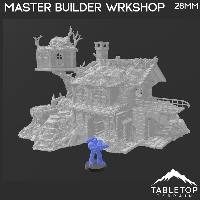 Tabletop Terrain Building Master Builder's Workshop - Rise of the Halflings - Fantasy Building Tabletop Terrain