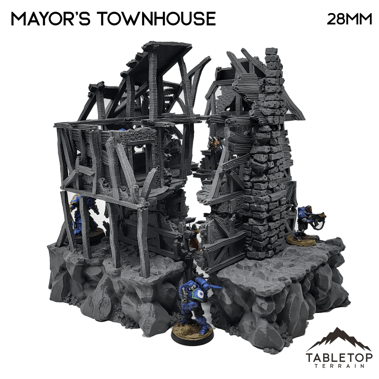 Tabletop Terrain Building Mayor's Townhouse - Fantasy Building