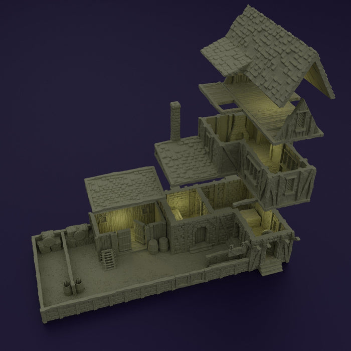 Tabletop Terrain Building Medieval Bowyer