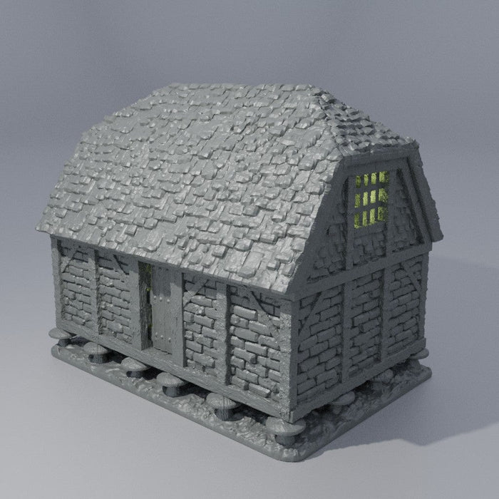 Tabletop Terrain Building Medieval Granary