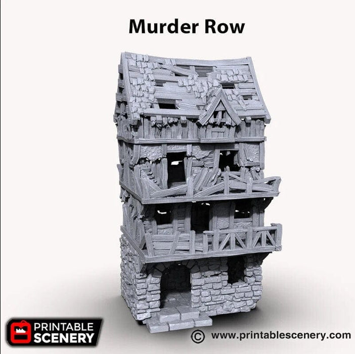 Tabletop Terrain Building Murder Row - Fantasy Building