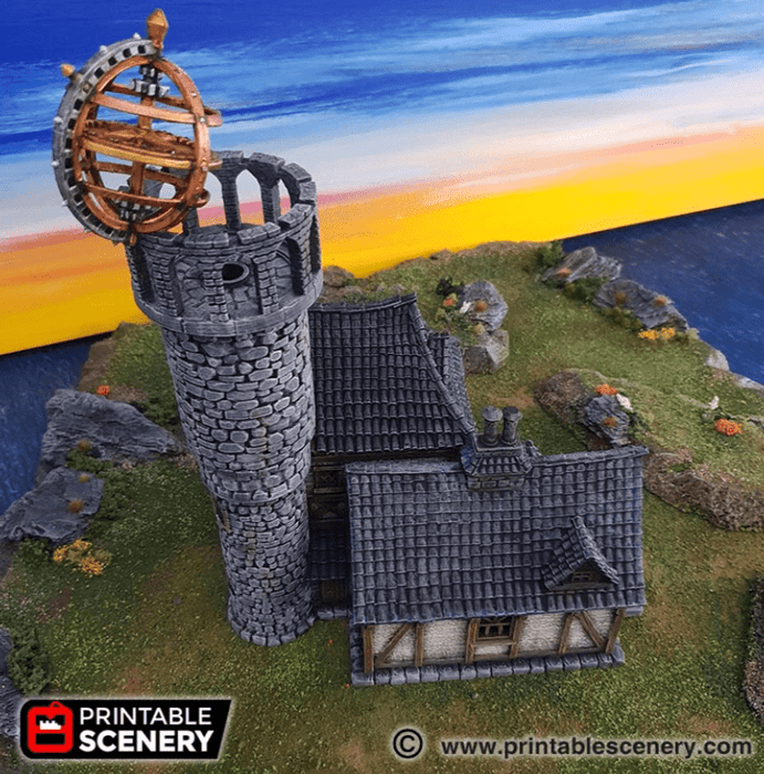 Tabletop Terrain Building Navigator's Guild - Fantasy Building