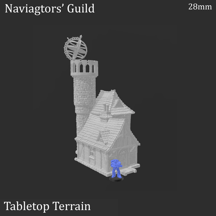 Tabletop Terrain Building Navigator's Guild - Fantasy Building Tabletop Terrain