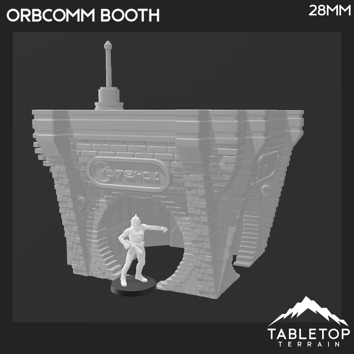 Tabletop Terrain Building OrbComm Booth - Ord Ferrum