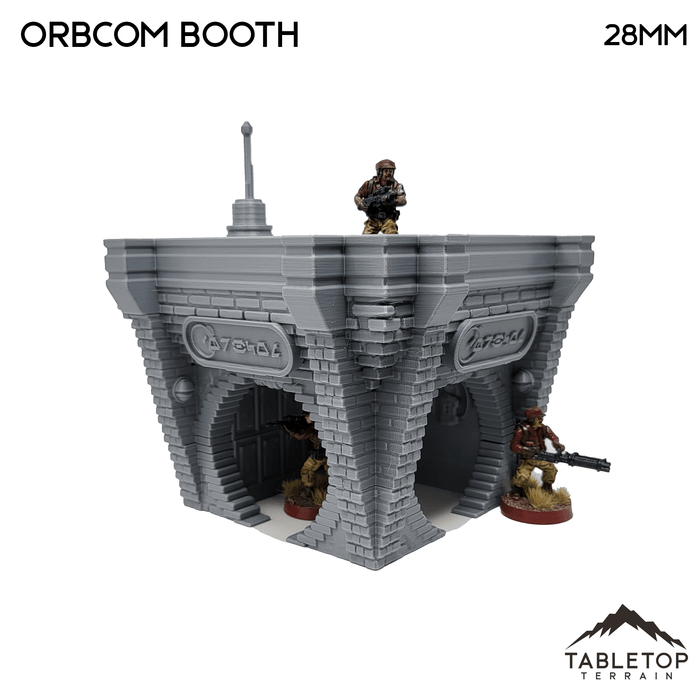 Tabletop Terrain Building OrbComm Booth - Ord Ferrum
