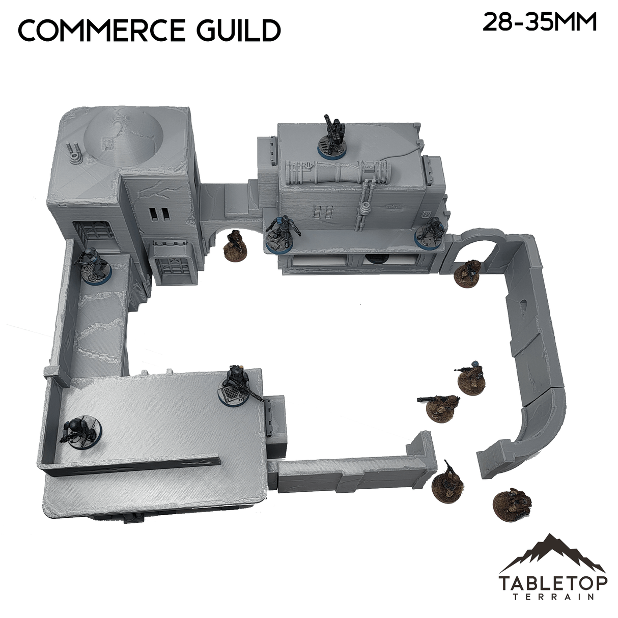 Tabletop Terrain Building Pilgrim City Commerce Guild - Star Wars Legion Shatterpoint Building