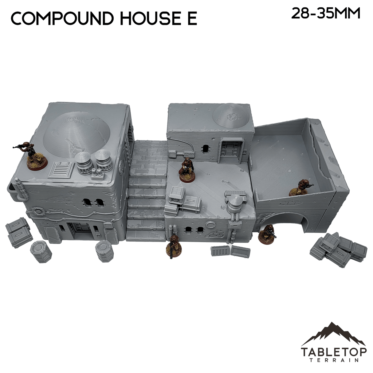 Tabletop Terrain Building Pilgrim City Compound House E - Star Wars Legion Shatterpoint Building