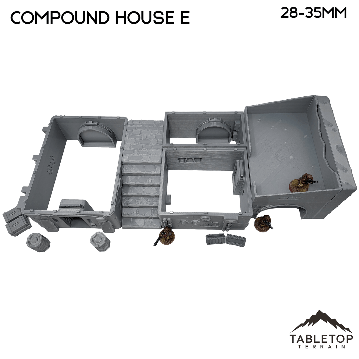 Tabletop Terrain Building Pilgrim City Compound House E - Star Wars Legion Shatterpoint Building