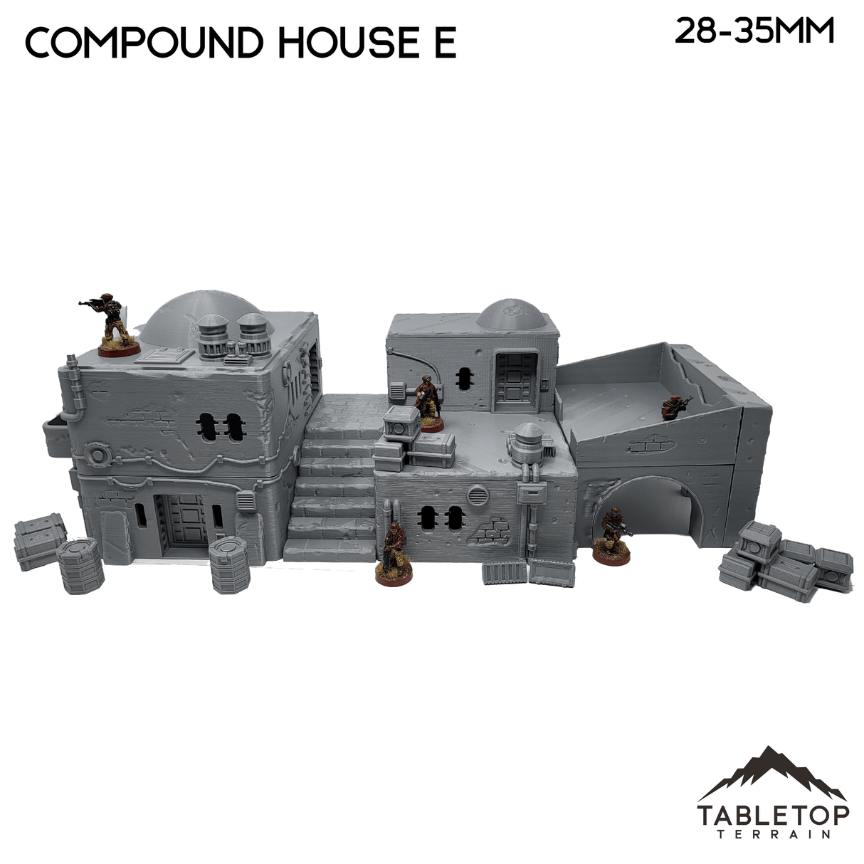 Tabletop Terrain Building Pilgrim City Compound House E - Star Wars Legion Shatterpoint Building