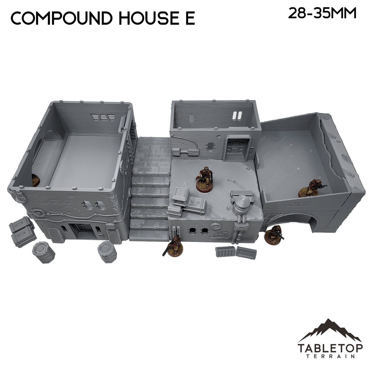 Tabletop Terrain Building Pilgrim City Compound House E - Star Wars Legion Shatterpoint Building