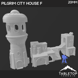 Tabletop Terrain Building Pilgrim City Compound House F - Star Wars Legion Building