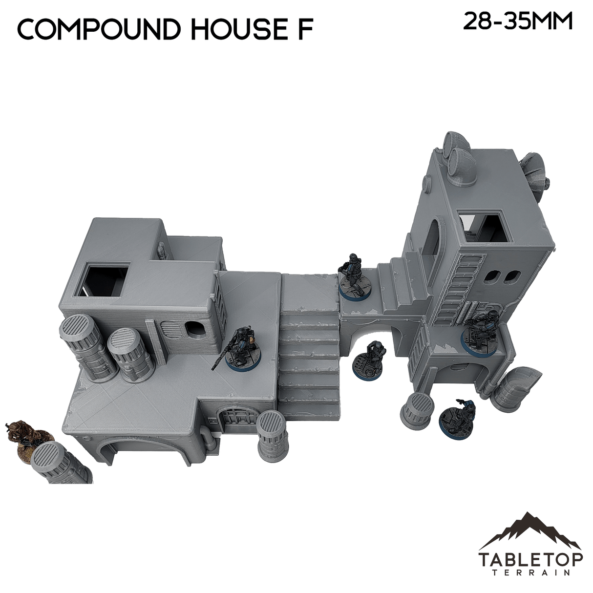 Tabletop Terrain Building Pilgrim City Compound House F - Star Wars Legion Shatterpoint Building