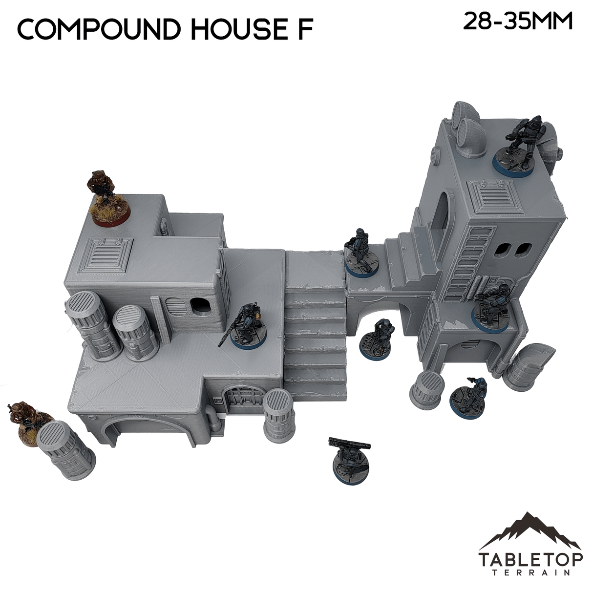 Tabletop Terrain Building Pilgrim City Compound House F - Star Wars Legion Shatterpoint Building