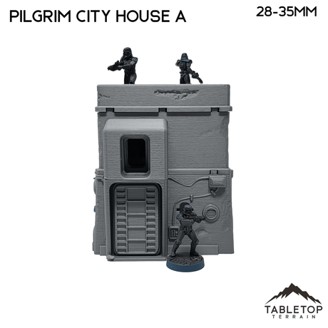 Tabletop Terrain Building Pilgrim City House A - Star Wars Legion Shatterpoint Building