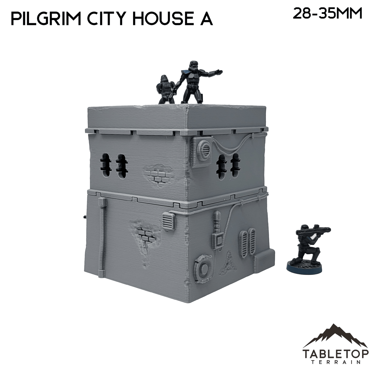 Tabletop Terrain Building Pilgrim City House A - Star Wars Legion Shatterpoint Building