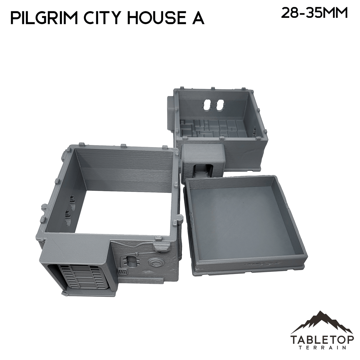 Tabletop Terrain Building Pilgrim City House A - Star Wars Legion Shatterpoint Building