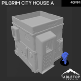 Tabletop Terrain Building Pilgrim City House A - Star Wars Legion Shatterpoint Building