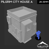 Tabletop Terrain Building Pilgrim City House A - Star Wars Legion Shatterpoint Building