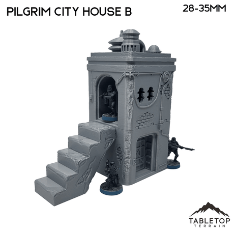 Tabletop Terrain Building Pilgrim City House B - Star Wars Legion Shatterpoint Building