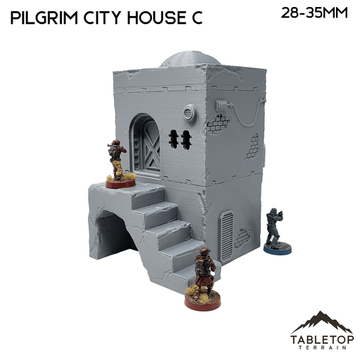 Tabletop Terrain Building Pilgrim City House C - Star Wars Legion Shatterpoint Building