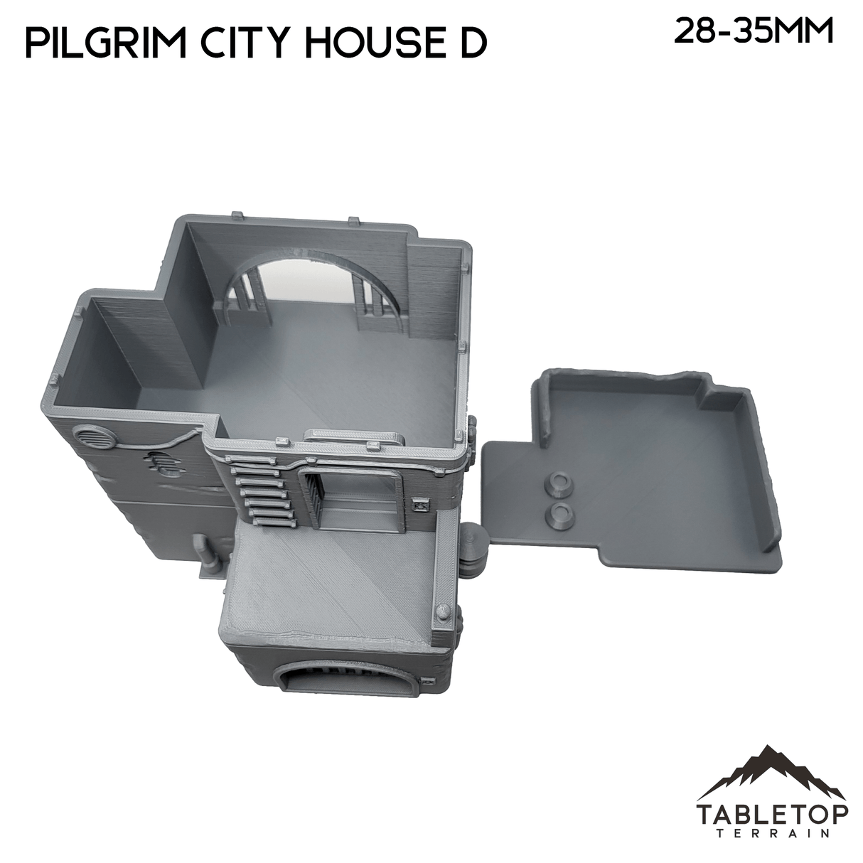 Tabletop Terrain Building Pilgrim City House D - Star Wars Legion Shatterpoint Building