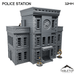 Tabletop Terrain Building Police Station - Marvel Crisis Protocol Building Tabletop Terrain