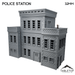 Tabletop Terrain Building Police Station - Marvel Crisis Protocol Building