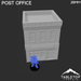 Tabletop Terrain Building Post Office - Marvel Crisis Protocol Building Tabletop Terrain