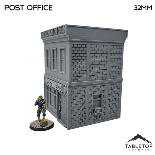 Tabletop Terrain Building Post Office - Marvel Crisis Protocol Building