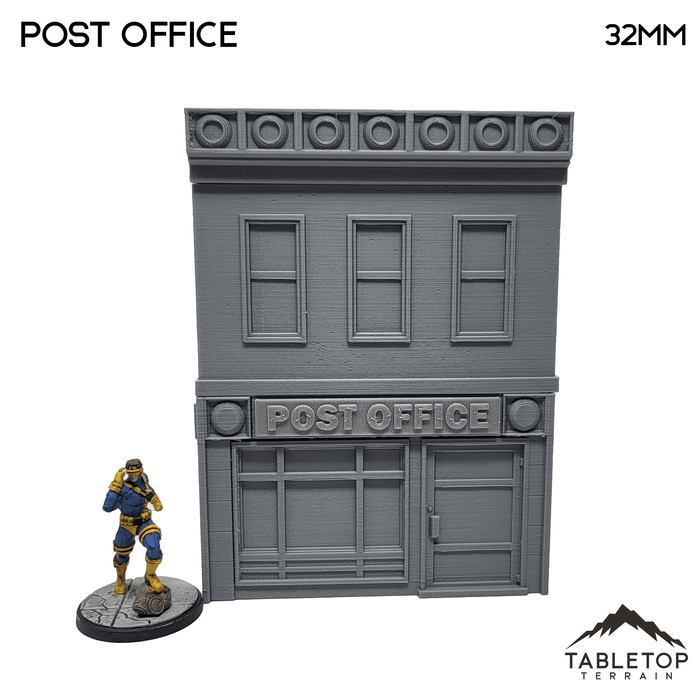 Tabletop Terrain Building Post Office - Marvel Crisis Protocol Building