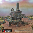 Tabletop Terrain Building Recycling Tower - Apocalyptic Building