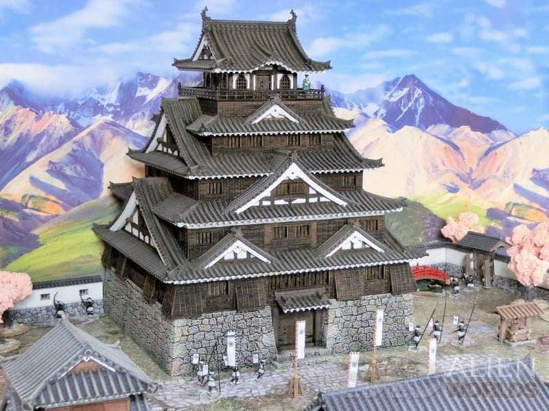 Tabletop Terrain Building Samurai Castle