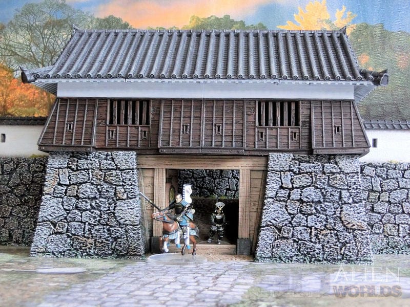 Tabletop Terrain Building Samurai Castle Gatetower