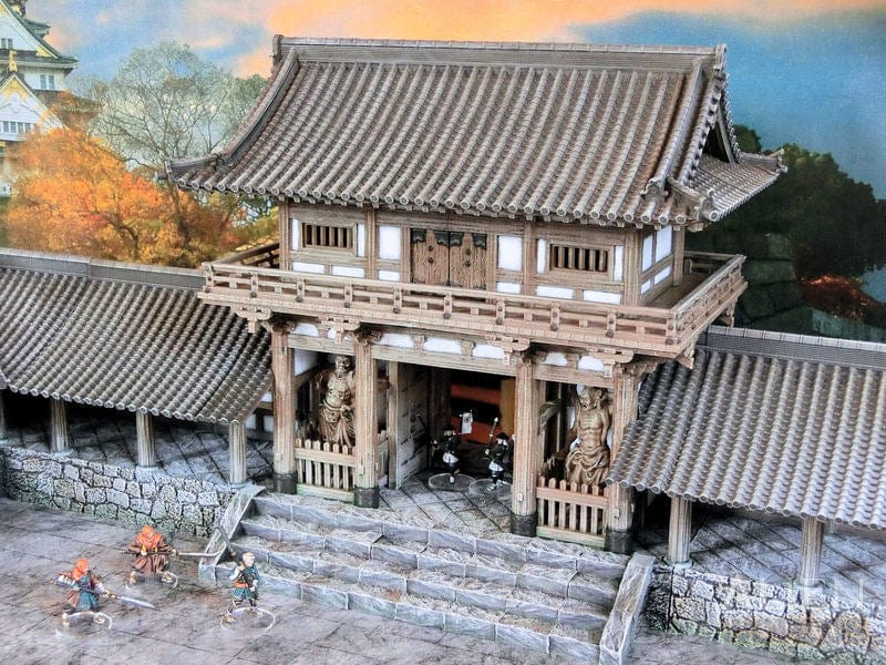 Tabletop Terrain Building Samurai Temple Outer Gate