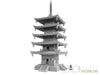 Tabletop Terrain Building Samurai Temple Pagoda Tabletop Terrain