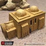 Tabletop Terrain Building Sci-Fi Desert Building C