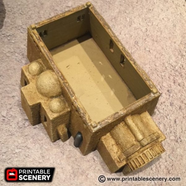 Tabletop Terrain Building Sci-Fi Desert Building C