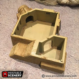 Tabletop Terrain Building Sci-Fi Desert Building D