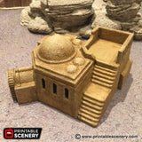 Tabletop Terrain Building Sci-Fi Desert Building D